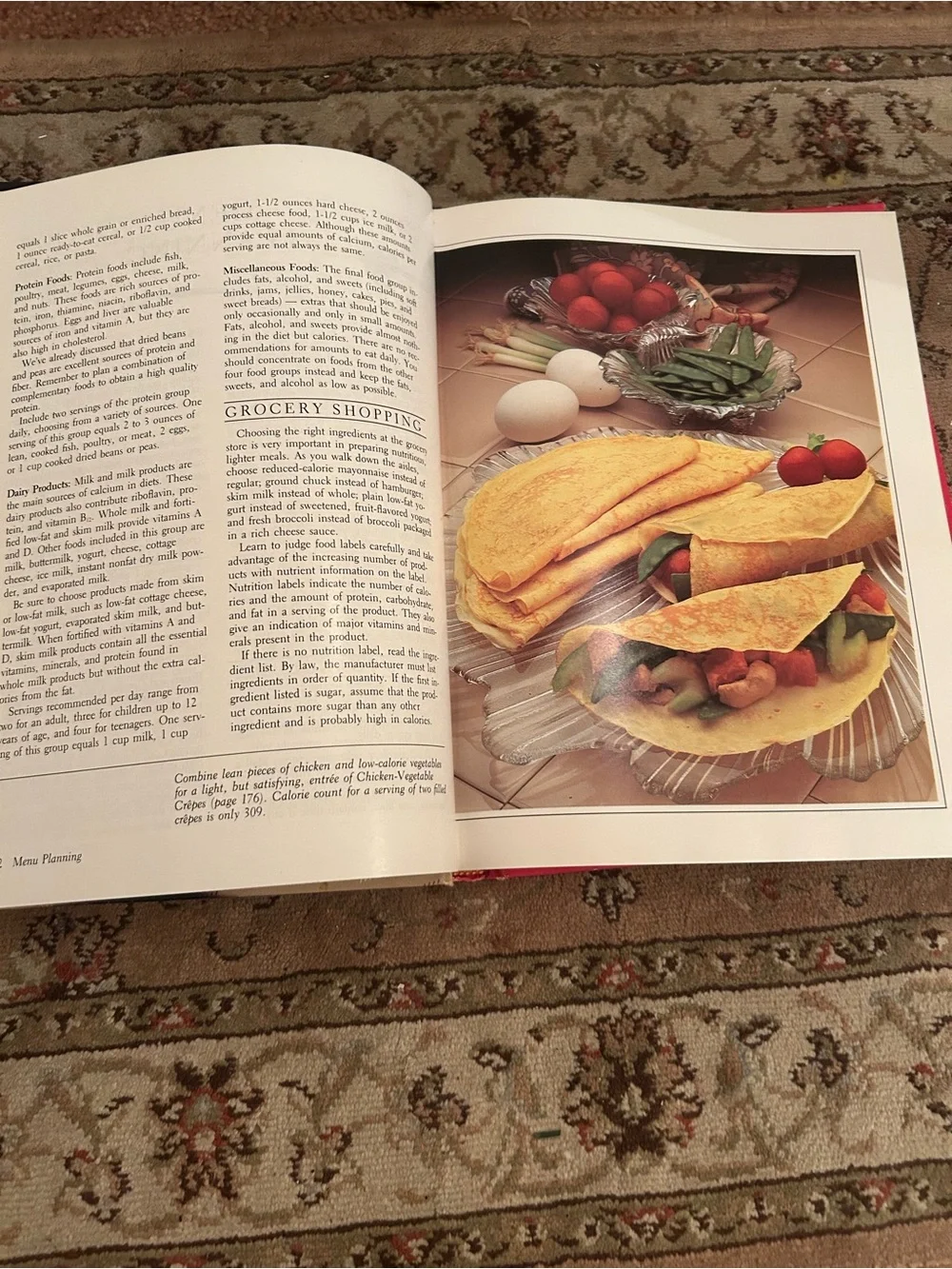 Southern Living Cooking Light Cookbook — 1987 printing 8th edition vintage